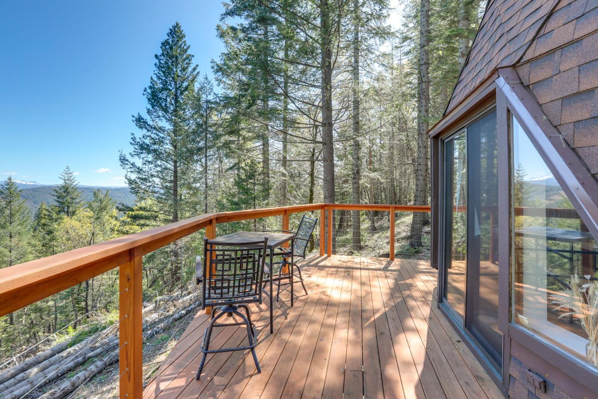 Off-Grid Nevada City Geodesic Dome House With Views! Exterior photo