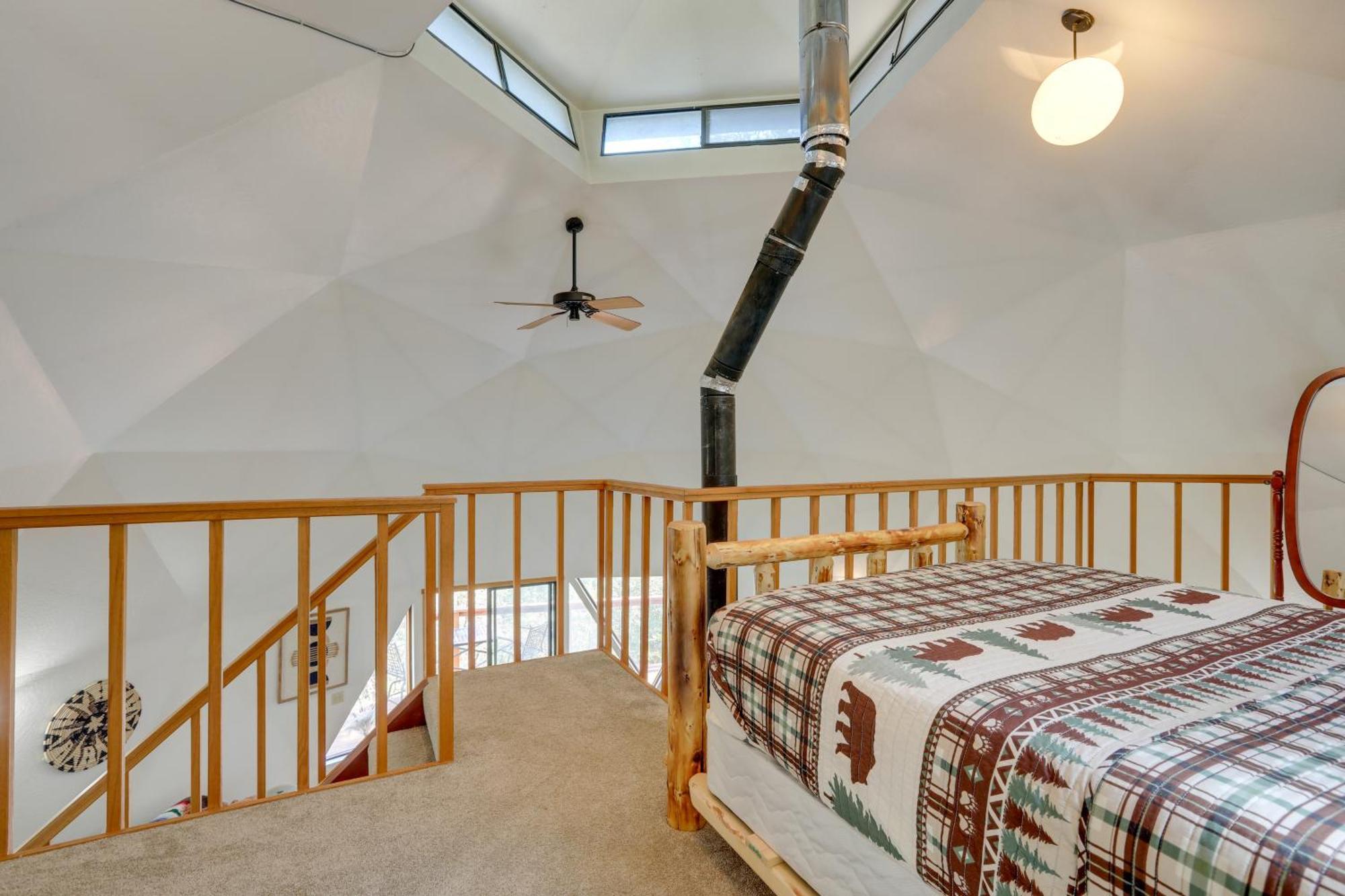 Off-Grid Nevada City Geodesic Dome House With Views! Exterior photo