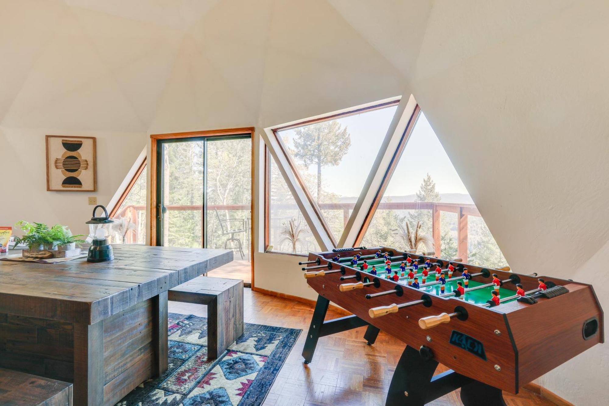 Off-Grid Nevada City Geodesic Dome House With Views! Exterior photo