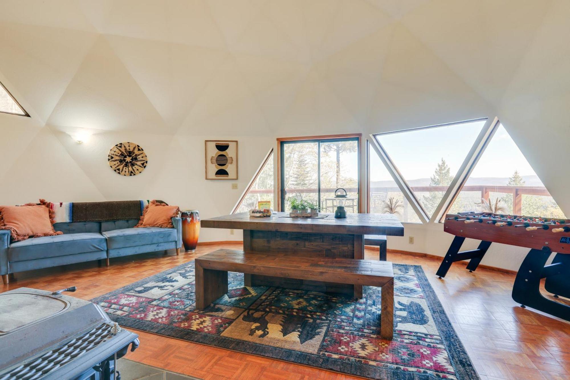 Off-Grid Nevada City Geodesic Dome House With Views! Exterior photo